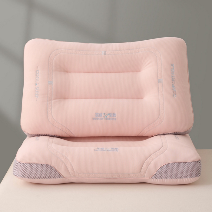 91家纺网 家纺一手货源 找家纺 （总）雅晨枕芯 2025新款夏季云柔凉感丝刺绣驱蚊枕枕头枕芯