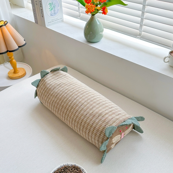 91家纺网 家纺一手货源 找家纺 （总）金牛枕芯 2025新款花蝴蝶荞麦枕头全棉双层纱儿童枕芯学生护颈枕