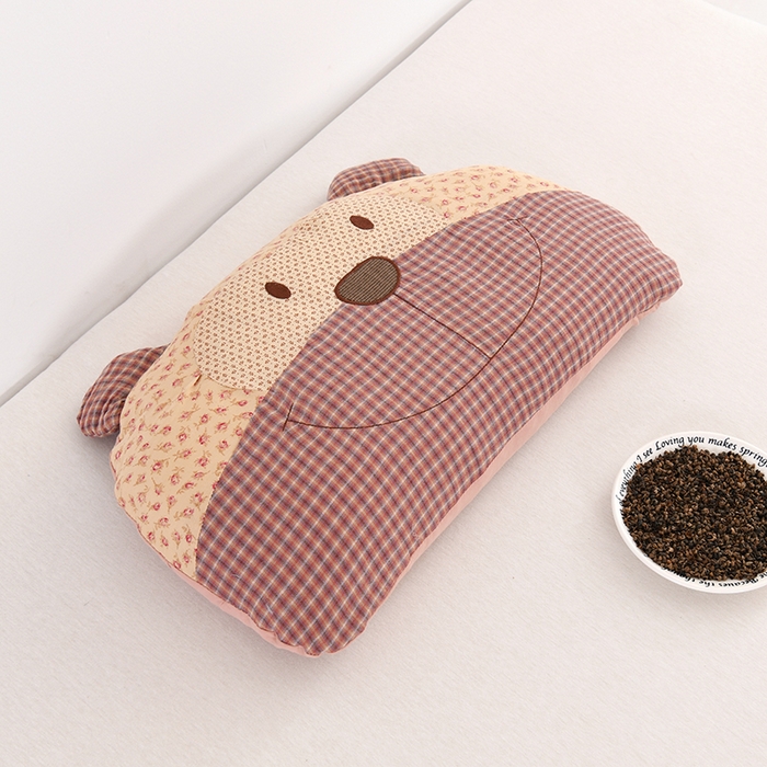 91家纺网 家纺一手货源 找家纺 （总）金牛枕芯 2025新款全棉纯棉俏皮猴荞麦枕儿童枕卡通荞麦枕头直播爆款护颈枕枕头枕芯