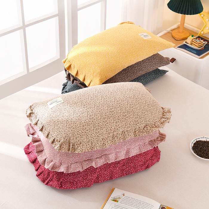 91家纺网 家纺一手货源 找家纺 （总）金牛枕芯 2025春夏新款全棉荞麦枕印花小碎花饺子枕儿童枕头儿童抱枕枕头枕芯