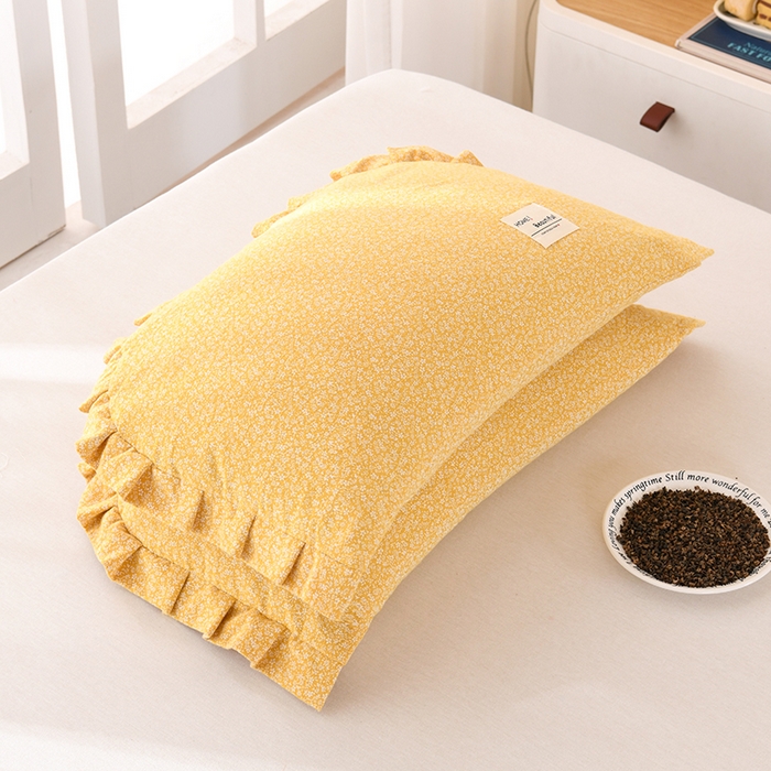 91家纺网 家纺一手货源 找家纺 （总）金牛枕芯 2025春夏新款全棉荞麦枕印花小碎花饺子枕儿童枕头儿童抱枕枕头枕芯