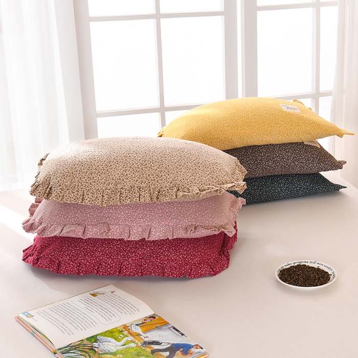 金牛枕芯 2025春夏新款全棉荞麦枕印花小碎花饺子枕儿童枕头儿童抱枕枕头枕芯 组合图仅供展示