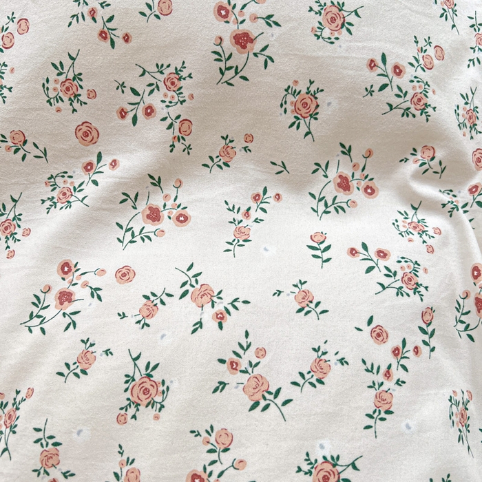 91家纺网 家纺一手货源 找家纺 朵朵2025新款水洗云朵糯糯棉三四件套水洗棉简约风ins风小碎花学生宿舍床被套床单款床笠款三四件套 忘忧草