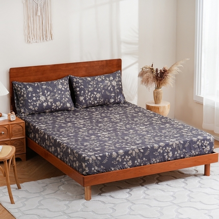 91家纺网 家纺一手货源 找家纺 （总）子不语家纺 2025新款跨境外贸 大版印花床笠款三件套亚马逊Temu速卖 通Shein沃尔玛专供