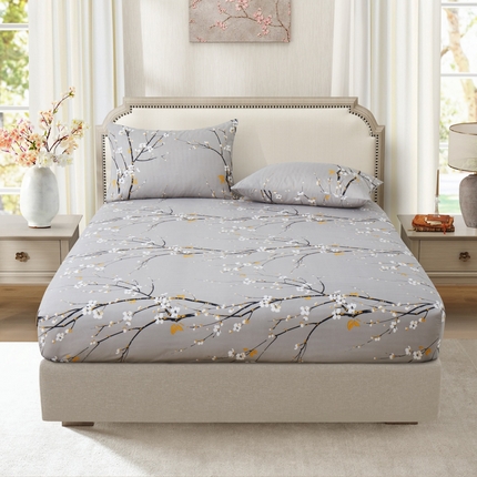 91家纺网 家纺一手货源 找家纺 （总）子不语家纺 2025新款跨境外贸 大版印花床笠款三件套亚马逊Temu速卖 通Shein沃尔玛专供