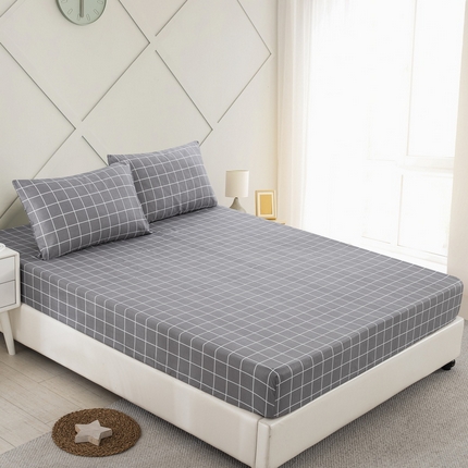 91家纺网 家纺一手货源 找家纺 （总）子不语家纺 2025新款跨境外贸 大版印花床笠款三件套亚马逊Temu速卖 通Shein沃尔玛专供