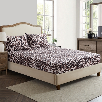 91家纺网 家纺一手货源 找家纺 （总）子不语家纺 2025新款跨境外贸 大版印花床笠款三件套亚马逊Temu速卖 通Shein沃尔玛专供