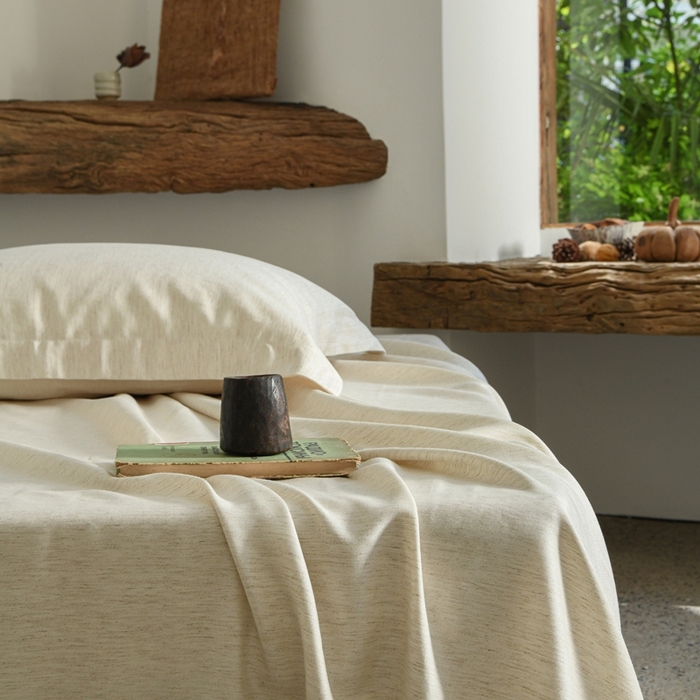 91家纺网 家纺一手货源 找家纺 （总）简家居 2025新款亚麻竹麻凉席席子凉席