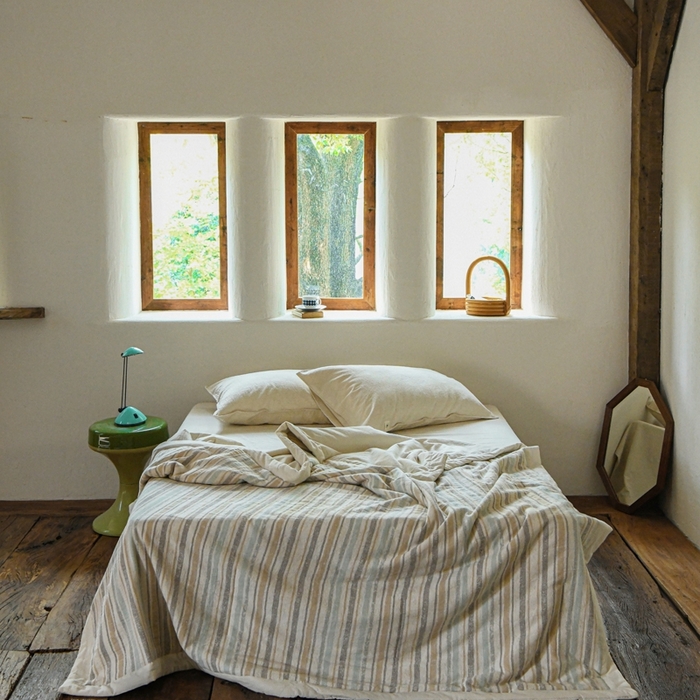 91家纺网 家纺一手货源 找家纺 简家居 2025新款简约亲肤夏被夏凉被空调被 旧日告白-薄荷绿