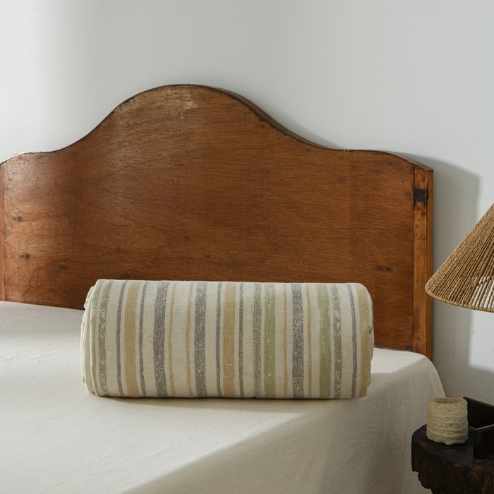 91家纺网 家纺一手货源 找家纺 简家居 2025新款简约亲肤夏被夏凉被空调被 旧日告白-草绿