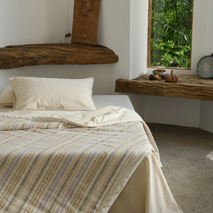 91家纺网 家纺一手货源 找家纺 简家居 2025新款简约亲肤夏被夏凉被空调被 旧日告白-丁香紫