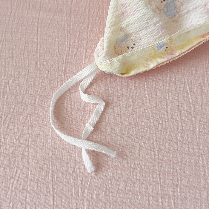 91家纺网 家纺一手货源 找家纺 竹合家纺 2025新品云感皱皱四件套跑量款小清新四件套萌宠乐园