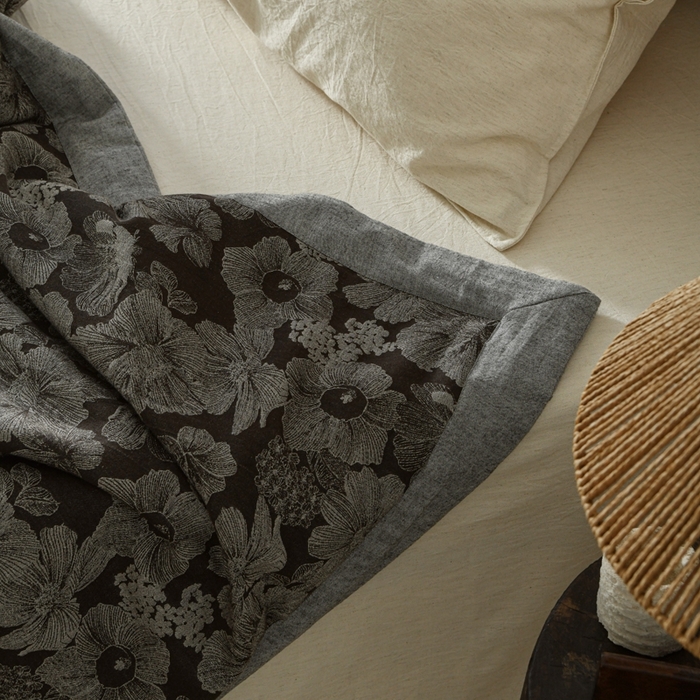 91家纺网 家纺一手货源 找家纺 简家居 2025新款简约亲肤夏被夏凉被空调被 夏被-百色花开