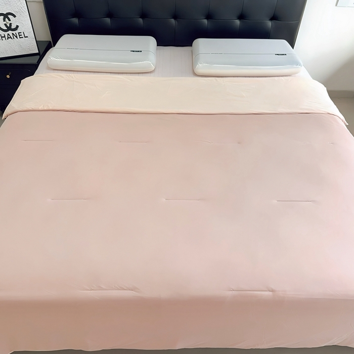 91家纺网 家纺一手货源 找家纺 兜米家居 2025新款亚朵同款夏季双感深睡被夏被夏凉被pro2.0 粉色