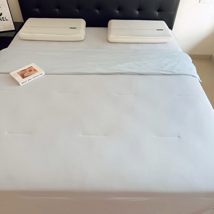 91家纺网 家纺一手货源 找家纺 兜米家居 2025新款亚朵同款夏季双感深睡被夏被夏凉被pro2.0 青灰