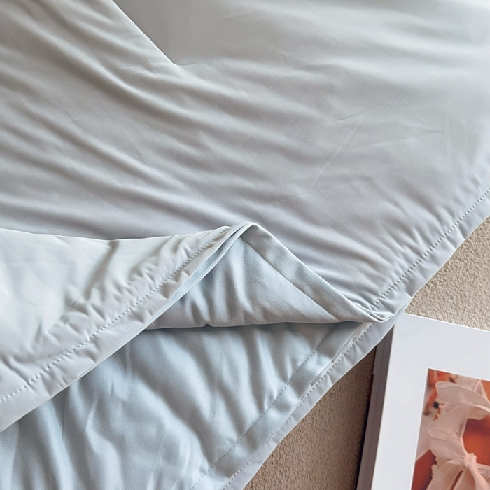 91家纺网 家纺一手货源 找家纺 兜米家居 2025新款亚朵同款夏季双感深睡被夏被夏凉被pro2.0 青灰