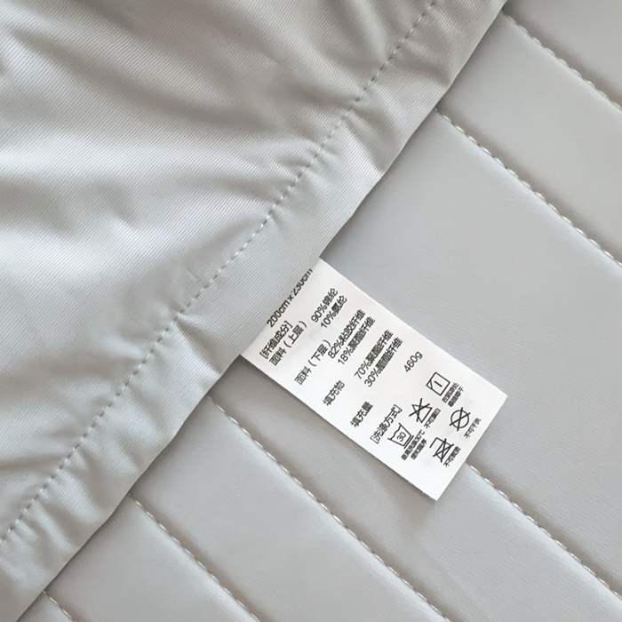 91家纺网 家纺一手货源 找家纺 兜米家居 2025新款亚朵同款夏季双感深睡被夏被夏凉被pro2.0 青灰