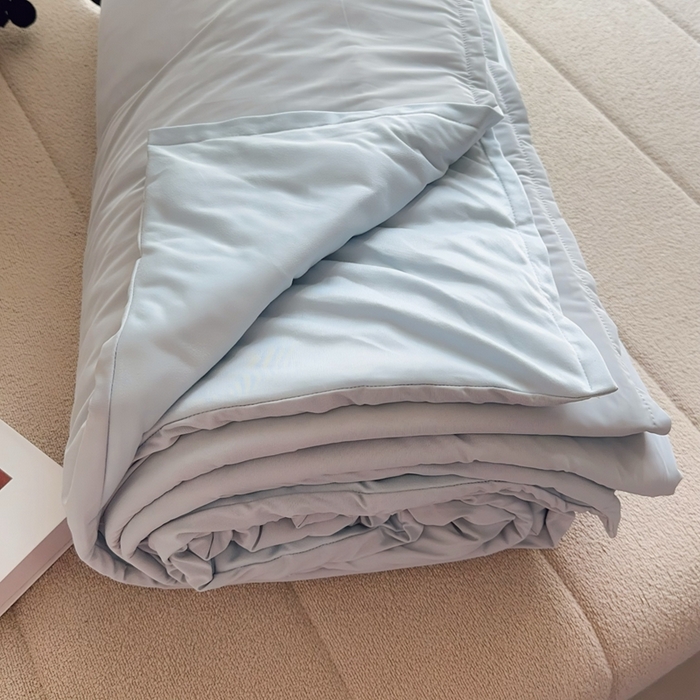 91家纺网 家纺一手货源 找家纺 兜米家居 2025新款亚朵同款夏季双感深睡被夏被夏凉被pro2.0 青灰