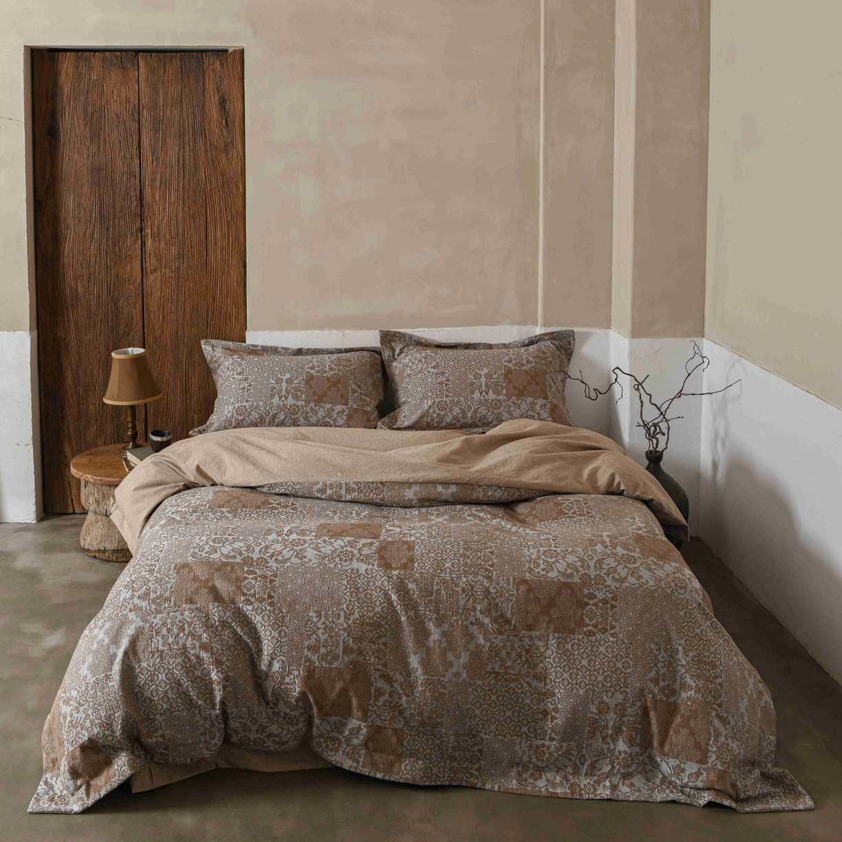 91家纺网 家纺一手货源 找家纺 （总）简家居 2025新款高端轻奢亚麻棉四件套