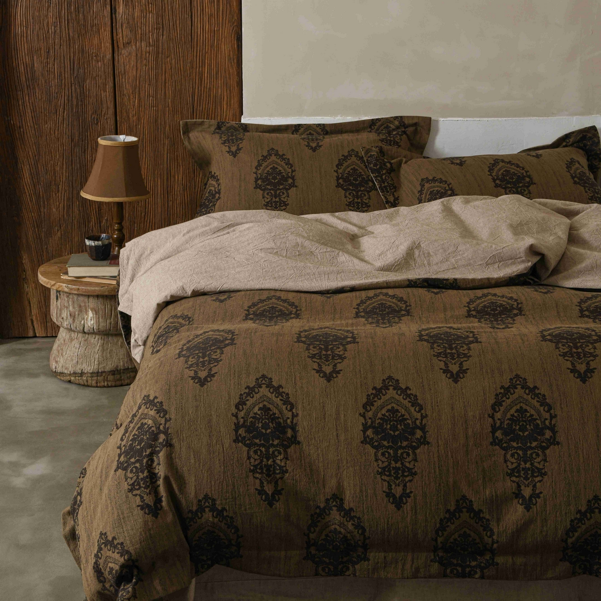 91家纺网 家纺一手货源 找家纺 （总）简家居 2025新款高端轻奢亚麻棉四件套