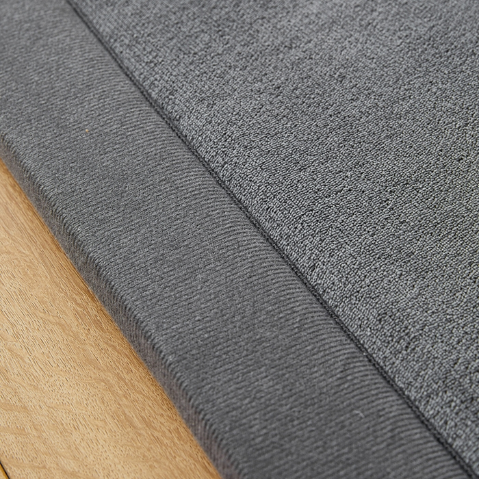 91家纺网 家纺一手货源 找家纺 北辰 2024新款印花绒地垫床边垫床垫褥子打地铺神器客厅地垫可定制 深灰色