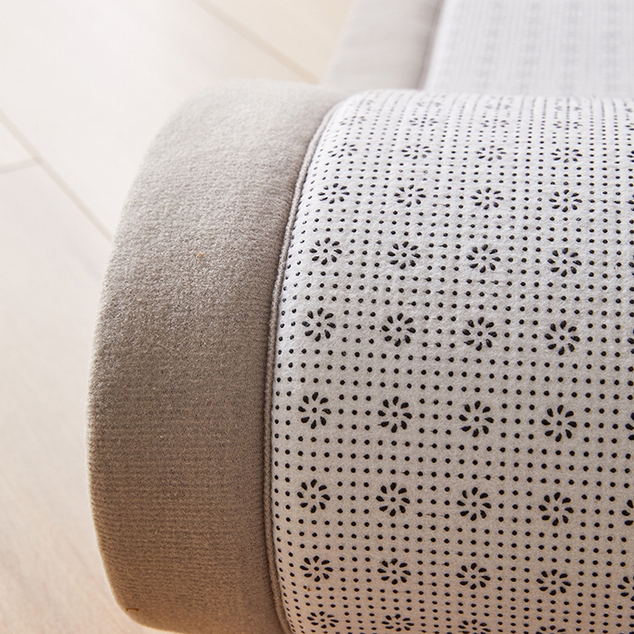 91家纺网 家纺一手货源 找家纺 北辰 2024新款印花绒地垫床边垫床垫褥子打地铺神器客厅地垫可定制 银灰色