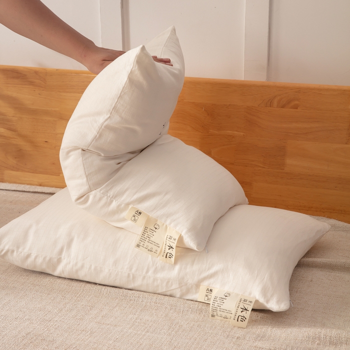 91家纺网 家纺一手货源 找家纺 （总）北辰 2024新款A类全棉华夫格棉花枕 枕头枕芯里外全棉