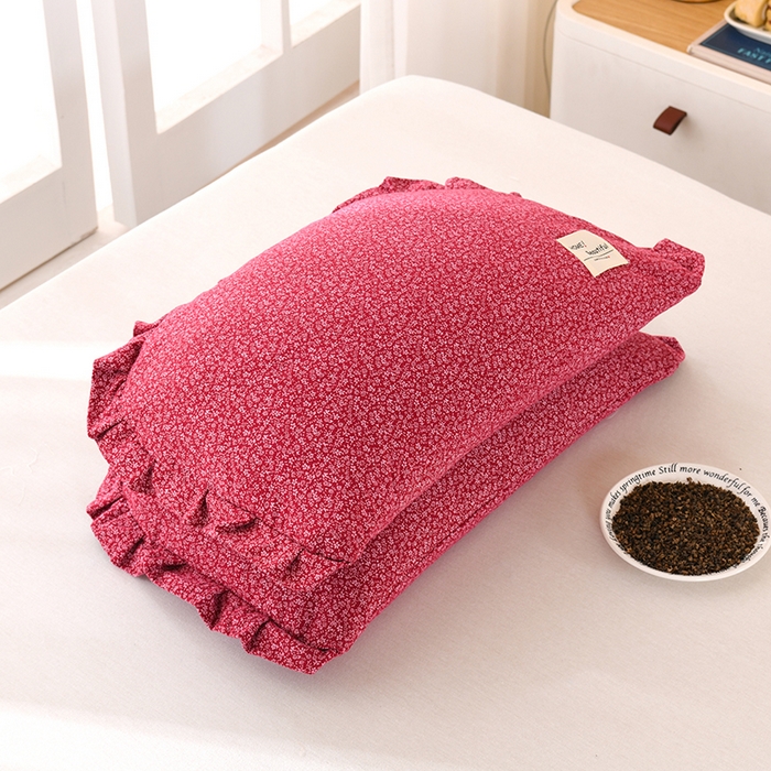 91家纺网 家纺一手货源 找家纺 （总）金牛枕芯 2025新款全棉荞麦枕印花小碎花饺子枕儿童枕头儿童抱枕枕头枕芯