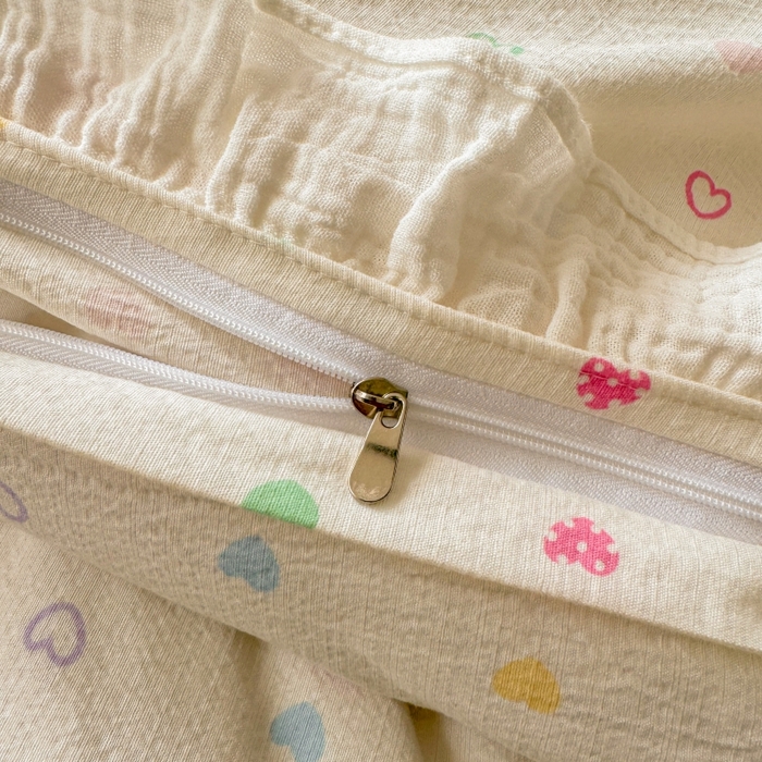 91家纺网 家纺一手货源 找家纺 （总）繁花家居 2025新款云感棉提花学生季超温柔小花边四件套