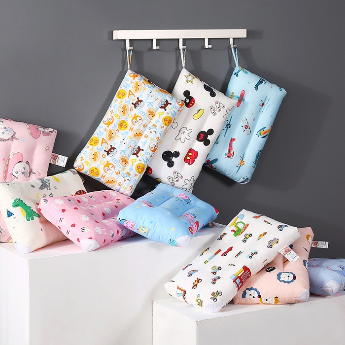 91家纺网 家纺一手货源 找家纺 （总）怡薇格枕芯 2025清仓全棉印花儿童枕经典卡通图案30*50cm