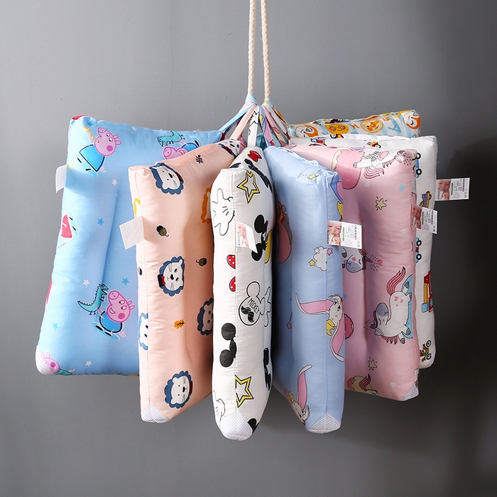 91家纺网 家纺一手货源 找家纺 （总）怡薇格枕芯 2025清仓全棉印花儿童枕经典卡通图案30*50cm