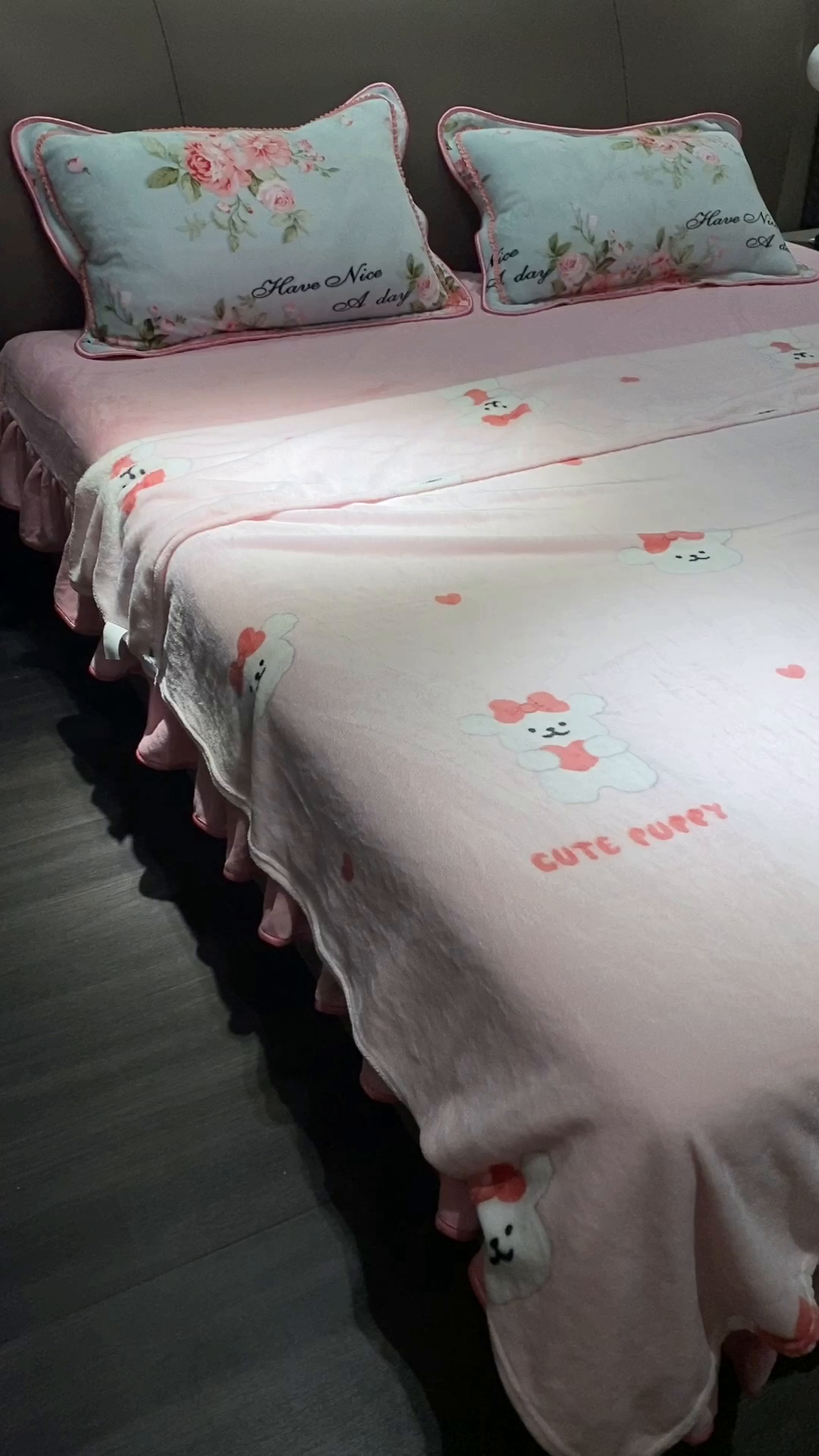 91家纺网 家纺一手货源 找家纺 （总）顾里家纺 2025新款ins少女奶油治愈双面牛奶绒毯