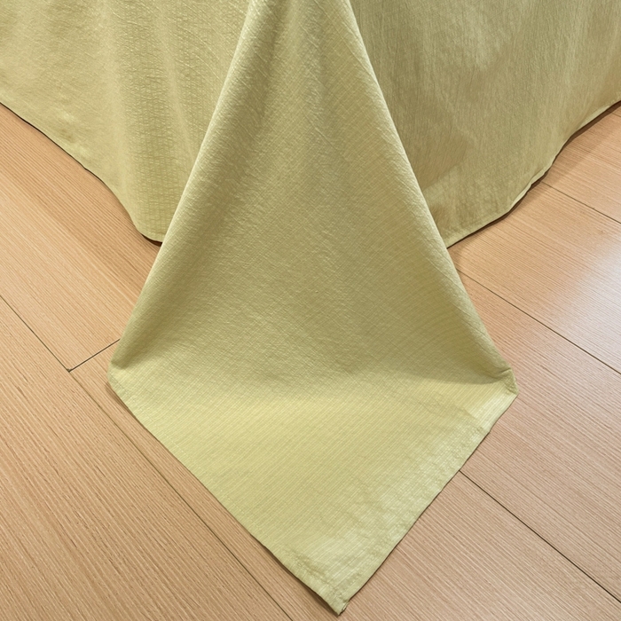 91家纺网 家纺一手货源 找家纺 王朝国际 2026爆款皱皱双层纱四件套布丁兔