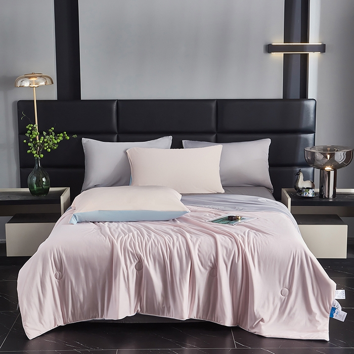 91家纺网 家纺一手货源 找家纺 （总）中国龙家纺 2025新款凉感丝夏凉被