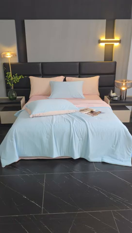 91家纺网 家纺一手货源 找家纺 （总）中国龙家纺 2025新款凉感丝夏凉被