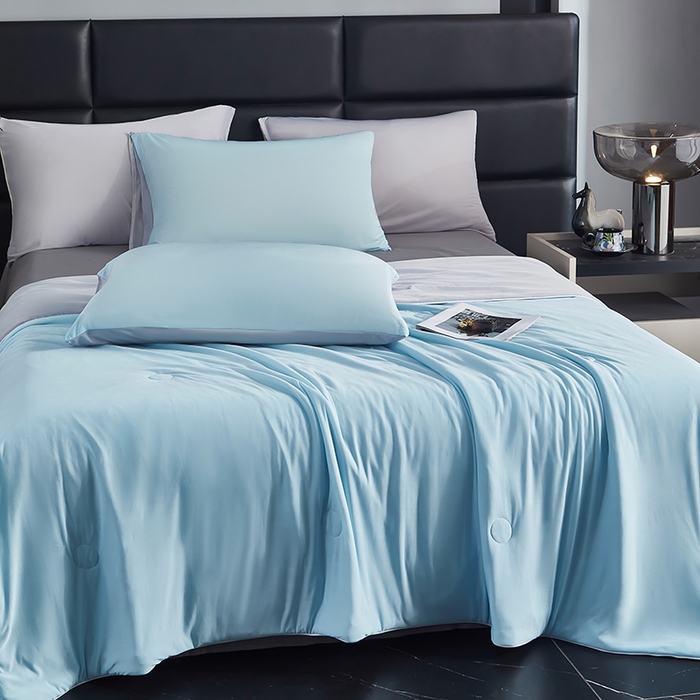 91家纺网 家纺一手货源 找家纺 （总）中国龙家纺 2025新款凉感丝夏凉被