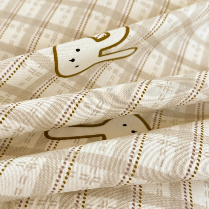 91家纺网 家纺一手货源 找家纺 2025新款全棉印花小清新单品系列-四件套（提供买家秀）安睡宝