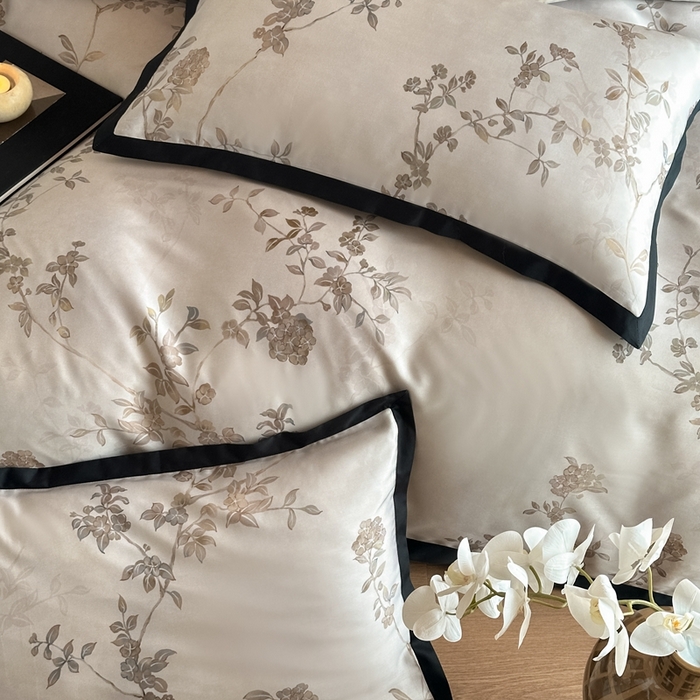 91家纺网 家纺一手货源 找家纺 （总）佳汐蓝家纺 2025 春夏新品60支兰精天丝数码印花四件套-浮生