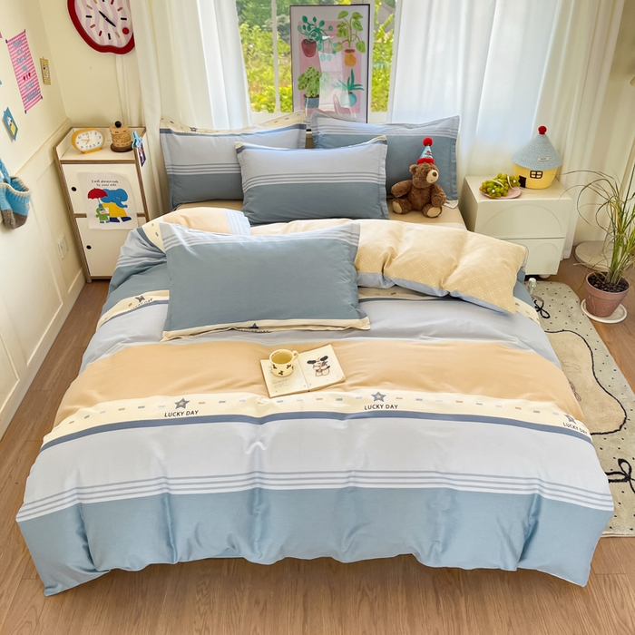 2025新款全棉印花小清新单品系列-四件套（提供买家秀）华歌尔