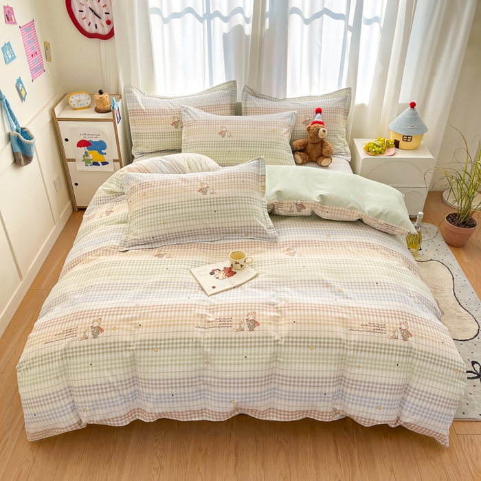 2025新款全棉印花小清新单品系列-四件套（提供买家秀）美梦小王子