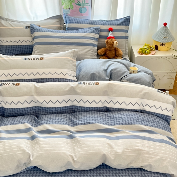 91家纺网 家纺一手货源 找家纺 2025新款全棉印花小清新单品系列-单被套(提供买家秀）帕洛迪