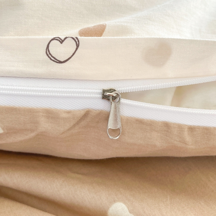 91家纺网 家纺一手货源 找家纺 2025新款全棉印花小清新单品系列-单被套(提供买家秀）小熊联谊