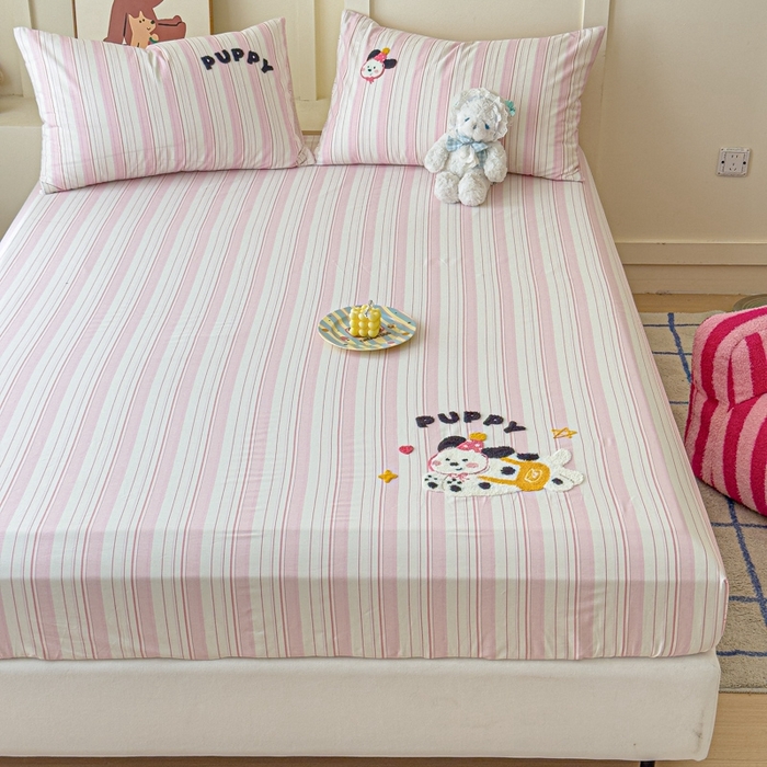 91家纺网 家纺一手货源 找家纺 （总）感遇家纺 2025新款毛巾绣床笠三件套