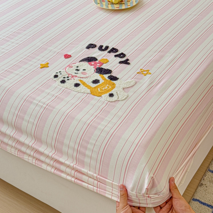 91家纺网 家纺一手货源 找家纺 （总）感遇家纺 2025新款毛巾绣床笠三件套