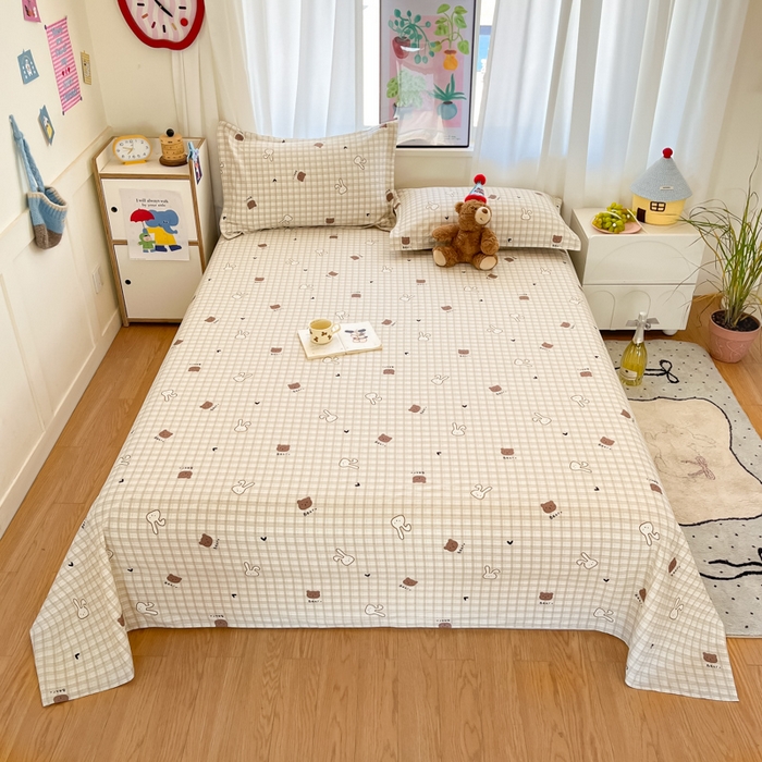 2025新款全棉印花小清新单品系列-单床单安睡宝