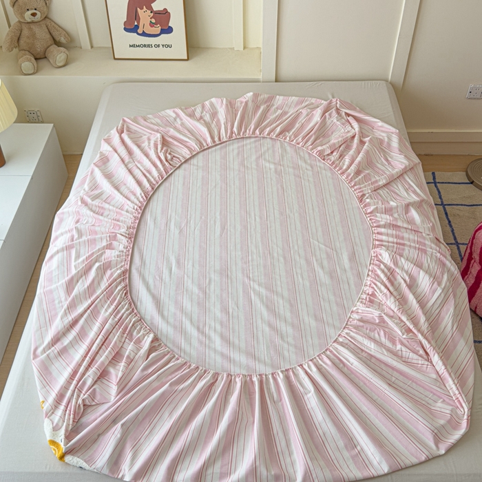 91家纺网 家纺一手货源 找家纺 感遇家纺 2025新款毛巾绣床笠三件套 背包小狗