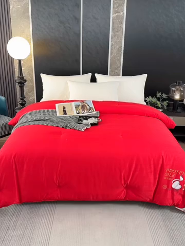 91家纺网 家纺一手货源 找家纺 （总）喜糯糯 2025新款长绒棉提花被子被芯