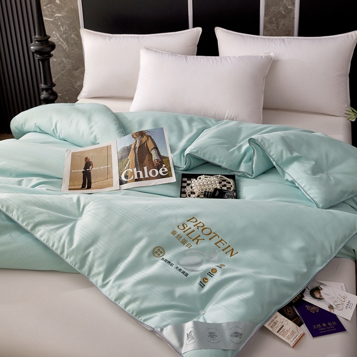 91家纺网 家纺一手货源 找家纺 （总）喜糯糯 2025新款长绒棉提花被子被芯