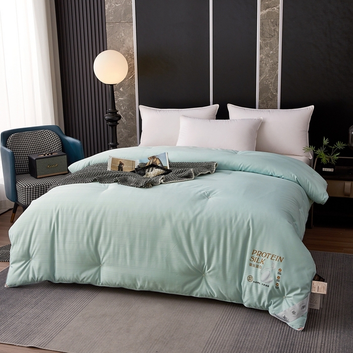 91家纺网 家纺一手货源 找家纺 （总）喜糯糯 2025新款长绒棉提花被子被芯