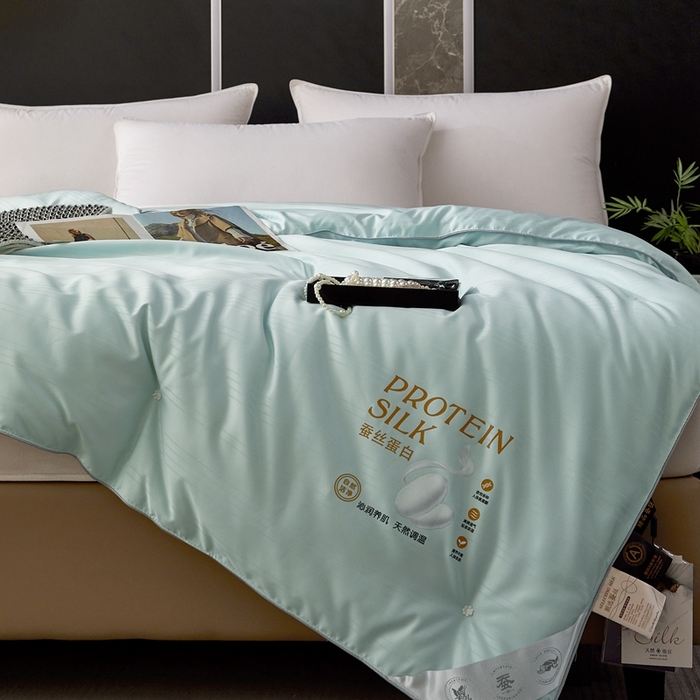 91家纺网 家纺一手货源 找家纺 （总）喜糯糯 2025新款长绒棉提花被子被芯